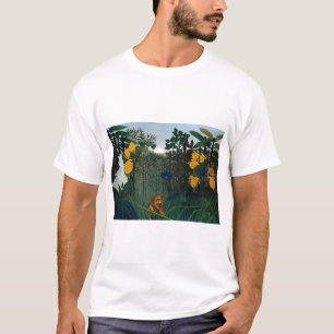 Camiseta Henri Rousseau O Repassado do Leão Ga Botânico