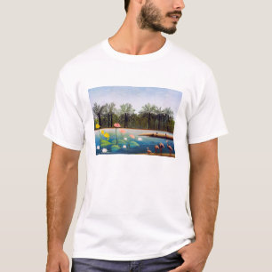 Camiseta Henri Rousseau - Os Flamingos