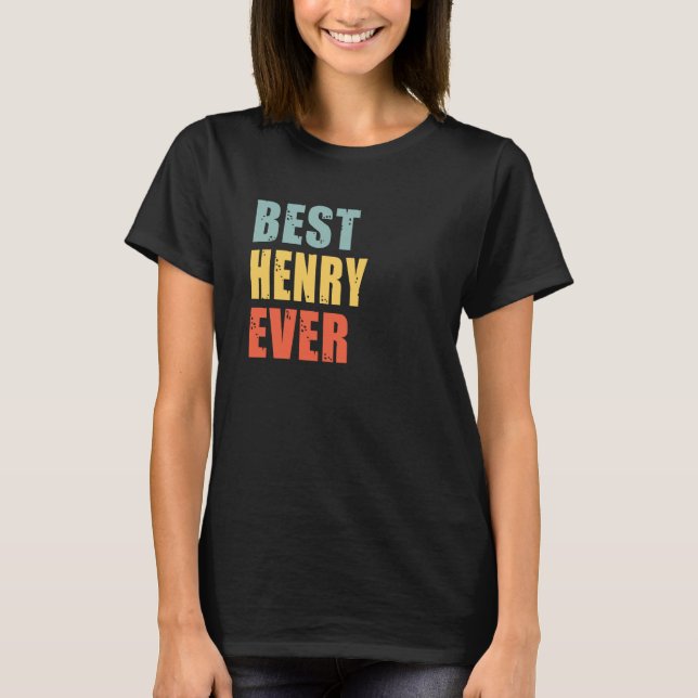Camiseta Henry Best Ever Henry (Frente)