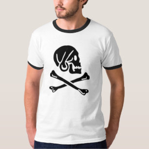 Camiseta Henry cada bandeira de pirata autêntica