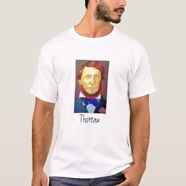 Camiseta Henry David Thoreau (Frente)