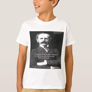 Camiseta Henry Drummond "Amor 4Ever" Presentes de Citação d