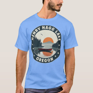 Camiseta Henry Hagg Lake Oregon Sunset