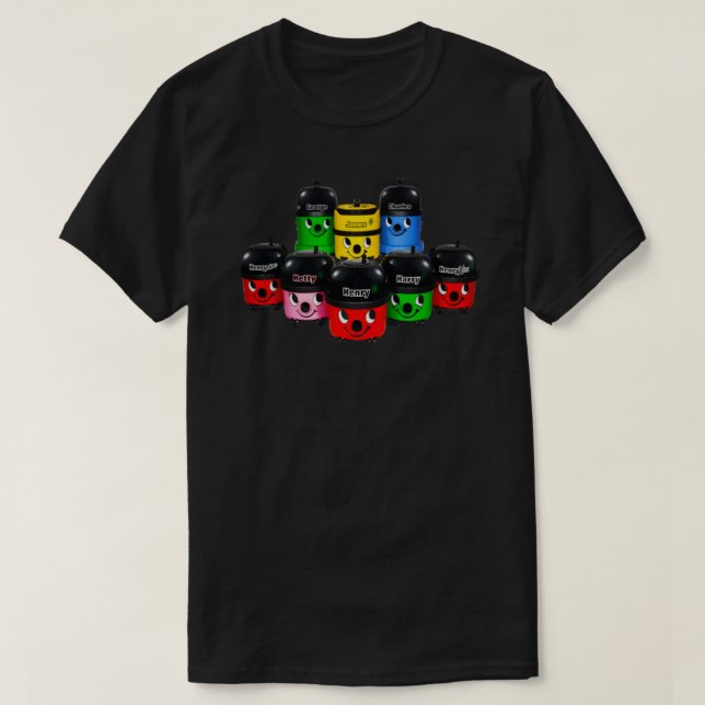Camiseta Henry Hoover e Amigos Clássicos T-Shirt.png (Frente do Design)