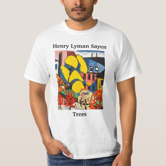 Camiseta Henry Lyman Sayen Trees (Frente)