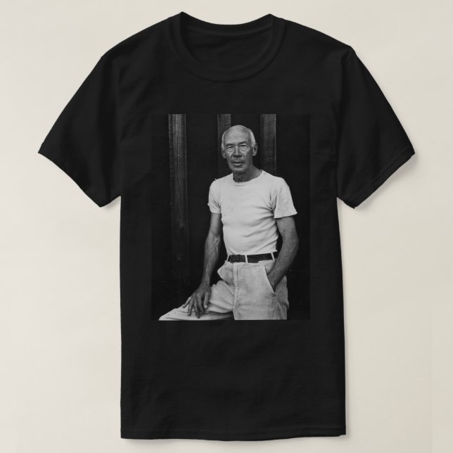 Camiseta Henry Miller Poster (Frente do Design)
