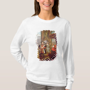 Camiseta Henry VIII Anne Boleyn de introdução na corte