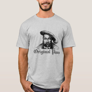 Camiseta Henry VIII: Proxeneta original (cinza)