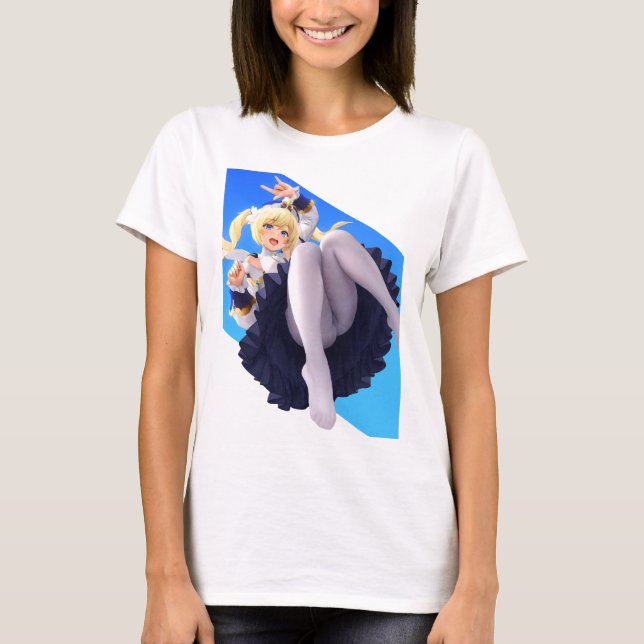 Camiseta Hentaii Girl Sticker - Poster Hentaii - Hentaii (Frente)