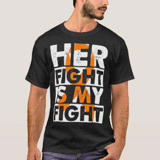 Camiseta Her Fight Is My Fight Multiple Sclerosis Support M
