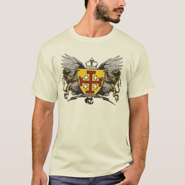 Camiseta Heráldica cristã (Frente)