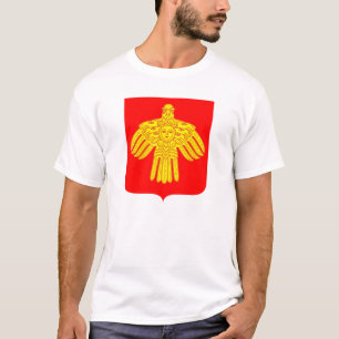 Camiseta Heráldica oficial da brasão da república de Com