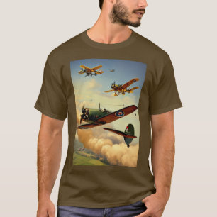 Camiseta "Herança AeroStyle: Voando Através da Moda"