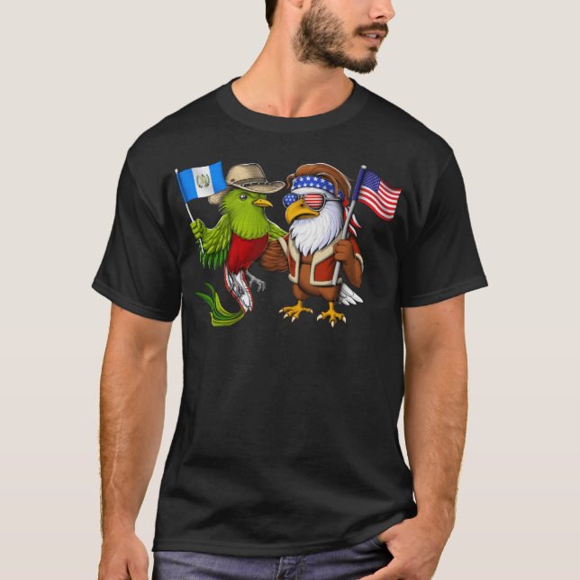 Camiseta Herança Americana da Guatemala (Frente)