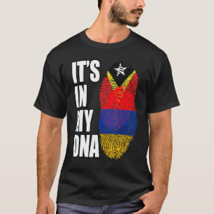 Camiseta Herança Armênio E Timorense Mistura De DNA