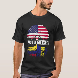 Camiseta Herança Colombiana Bajana Orgulhosa das minhas Raí