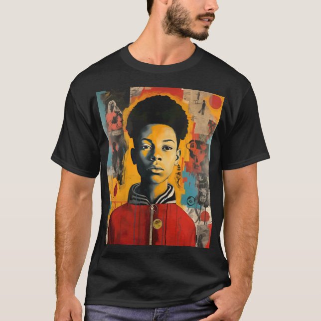 Camiseta Herança e Design de Identidade Honra de História N (Frente)