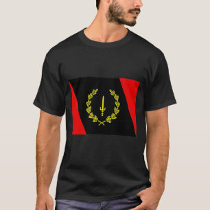 Camiseta Herança Negra Americana Bandeira Americana Heri