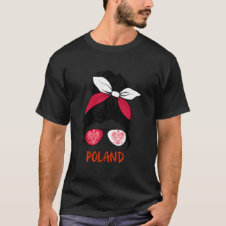 Camiseta Herança Polonesa da Polônia Bandeira da Polônia