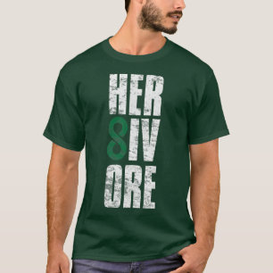Camiseta HERBIVORE Para Sempre Vegetal Vegano Insp À Base D