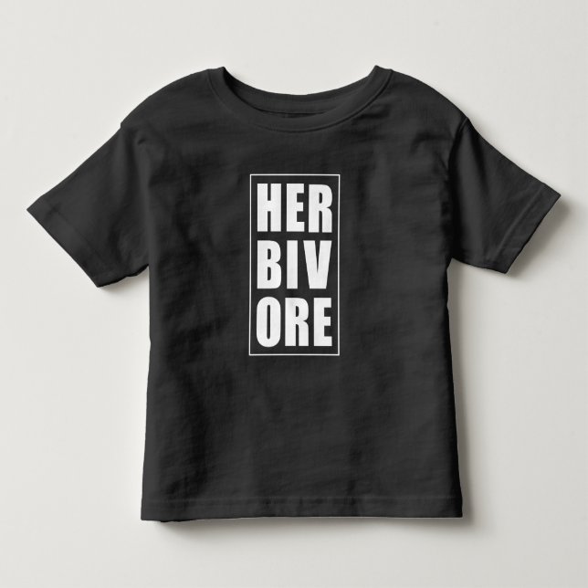 Camiseta Herbivore | Planta (Frente)
