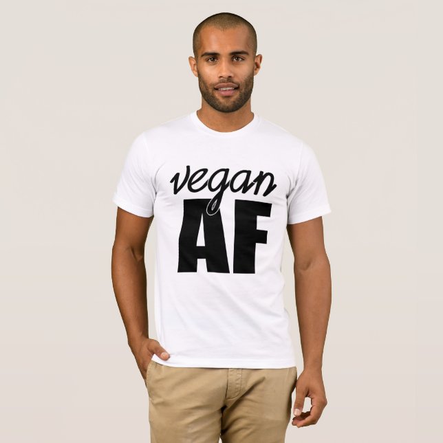 Camiseta Herbivore | Vegan AF (Frente Completa)