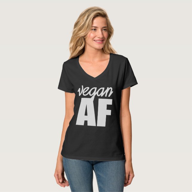 Camiseta Herbivore | Vegan AF (Frente Completa)