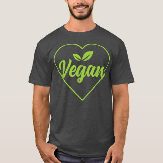 Camiseta Herbivore Vegan Heart Veget, em Planta Incomodada