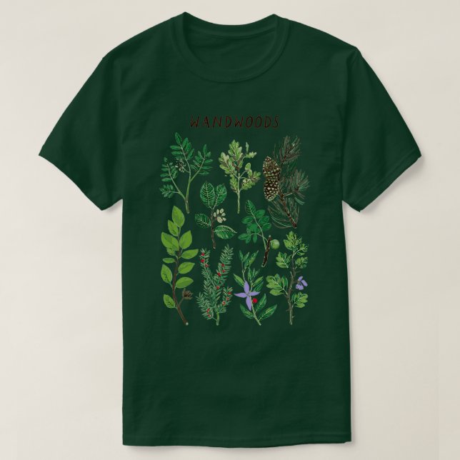 Camiseta Herbologia Natal (Frente do Design)
