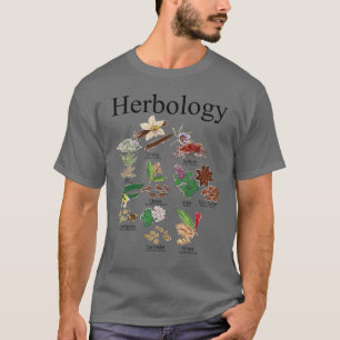 Camiseta Herbologia Vegetal Herb Flower Garden Herbology