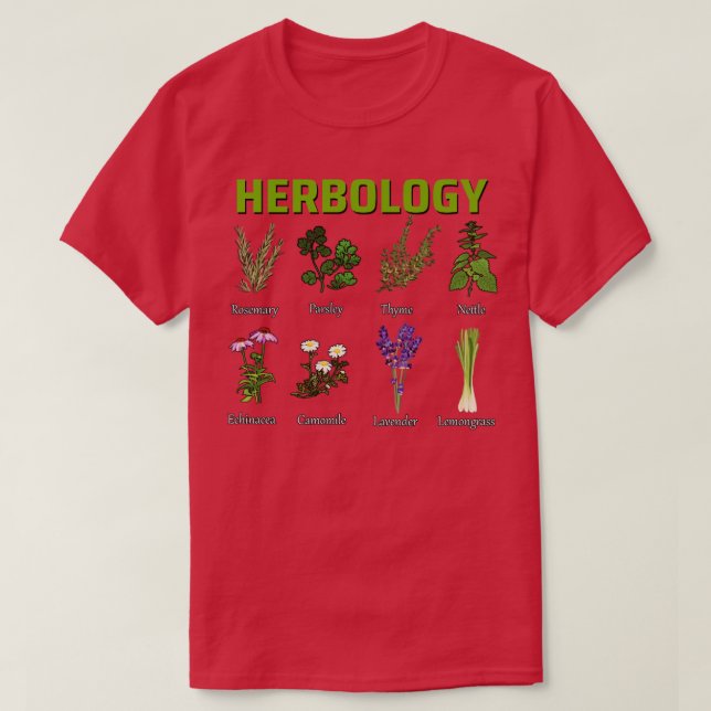 Camiseta Herbology Garden (Frente do Design)