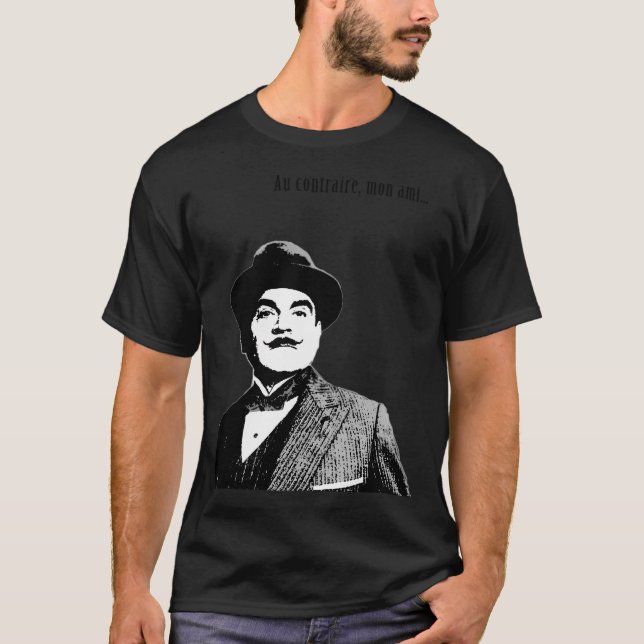 Camiseta Hercule Poirot (Frente)