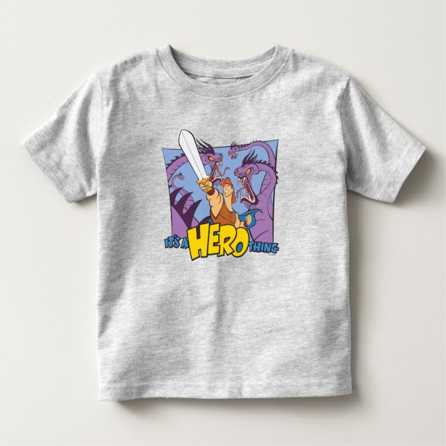 Camiseta Hercules vs Hydra - It's a HERO Thing Toddler T-sh (Frente)
