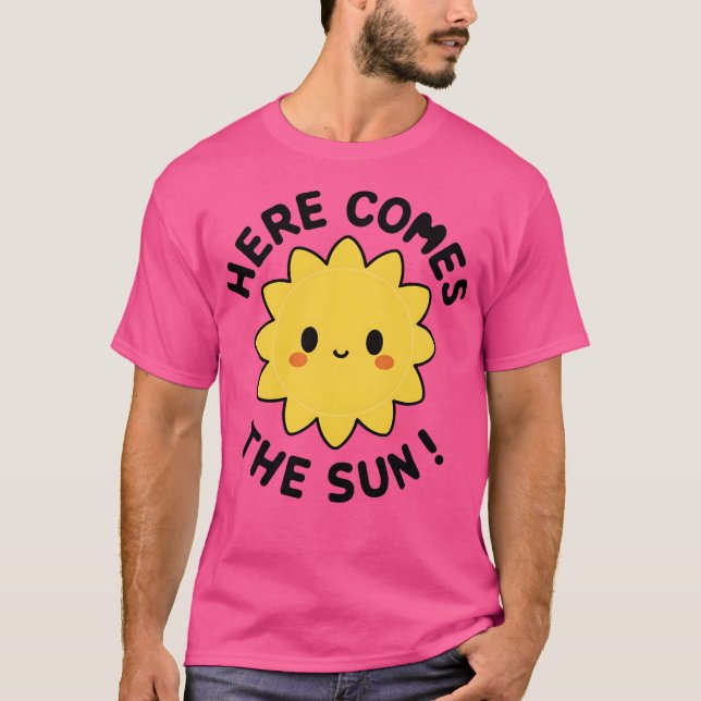 Camiseta Here Comes the Sun (Frente)