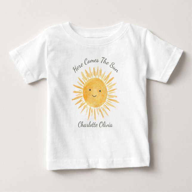 Camiseta Here Comes The Sun (Frente)
