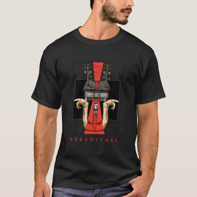 Camiseta Hereditário (Versão de Poster) Clássico (Frente)