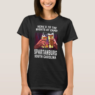 Camiseta Heres À Noite No Campo De Spartanburg