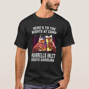 Camiseta Heres Às Noites No Acampamento Murrells