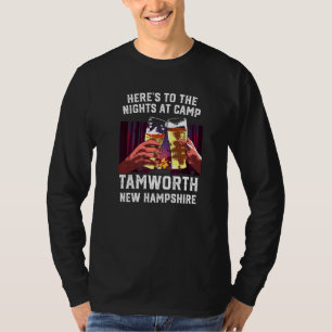Camiseta Heres Às Noites No Campo Tamworth Acampamento New