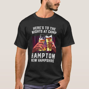 Camiseta Heres Para As Noites Em Camp Hampton Camping New H