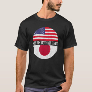 Camiseta Herita da família de bandeiras dos EUA