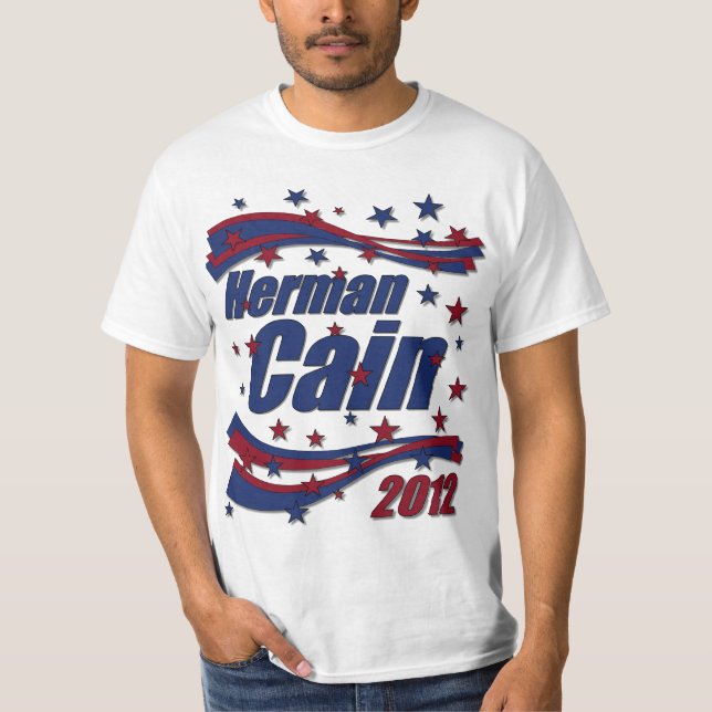 Camiseta Herman Cain 2012 (Frente)