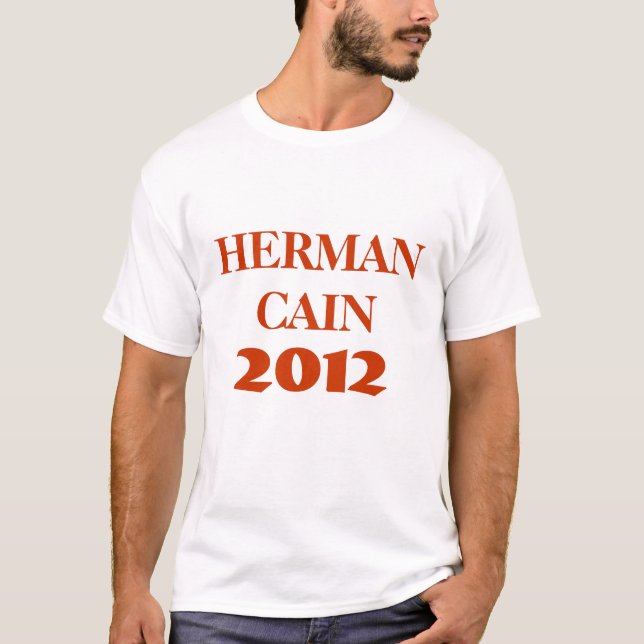 CAMISETA HERMAN CAIN 2012 (Frente)