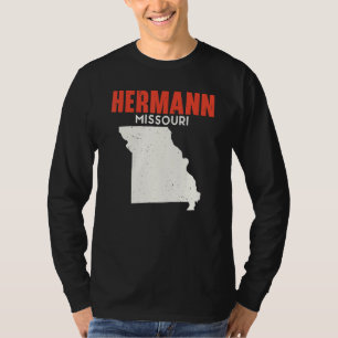 Camiseta Hermann Missouri EUA State America Viagem Missouri