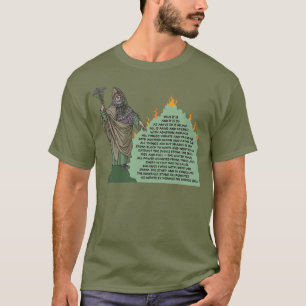 Camiseta Hermes Trismegistus e o tablet Emerald