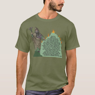 Camiseta Hermes Trismegistus e o tablet Emerald