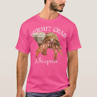 Camiseta Hermit Carab Crab Lover Live Pet Hermit Caranguejo