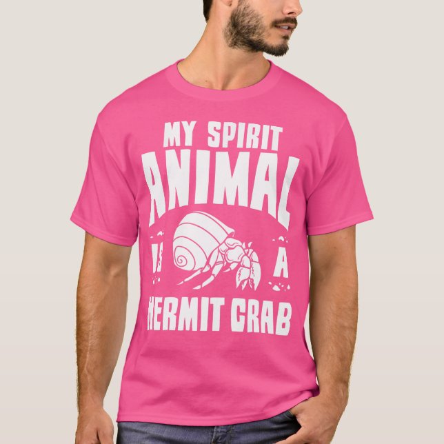 Camiseta Hermit Caranguejo Conchas Habitat (Frente)