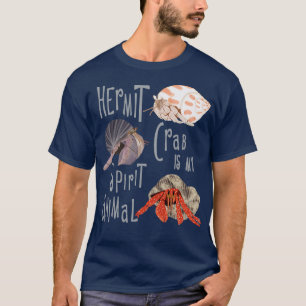 Camiseta Hermit Crab é o meu espírito animal 2