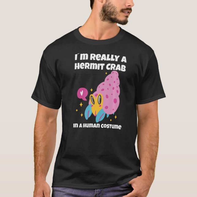 Camiseta Hermit Crab Girl (Frente)